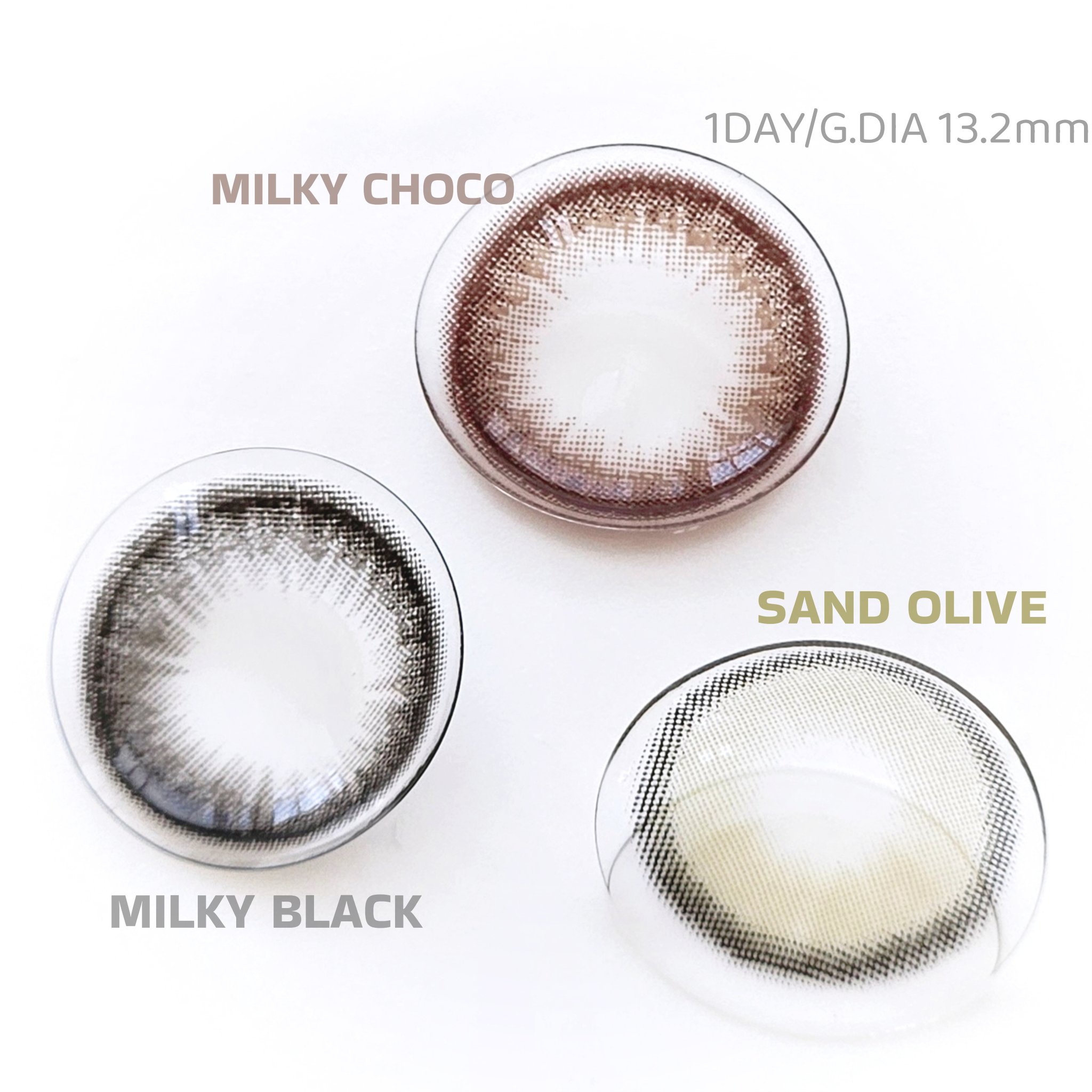 LENSSIS ミルキーシリーズのクチコミ「LENSSIS

＼まるで子犬のような瞳に🐶／
#ミルキーチョコワンデー

DIA 14.2m.....」（2枚目）