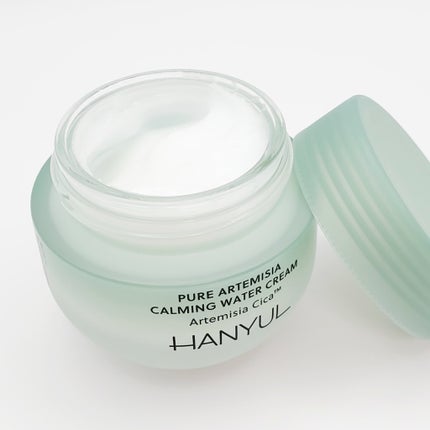 ピュアアルテミシア カーミングウォータークリーム/HANYUL(ハンユル)/フェイスクリームを使ったクチコミ(4枚目)