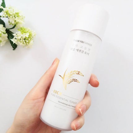 ライス ピュア エッセンシャル トナー/THANK YOU FARMER/化粧水を使ったクチコミ(1枚目)