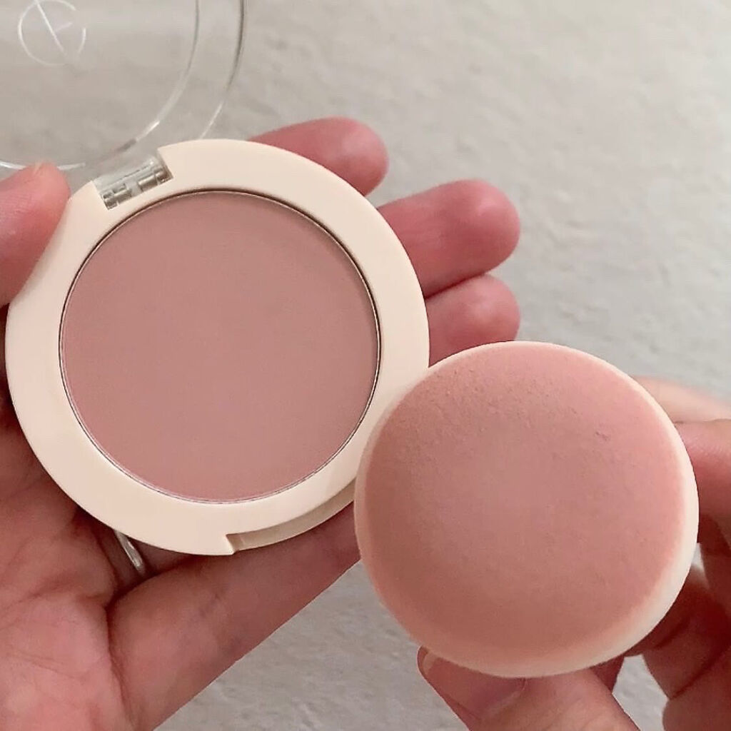 ピュアブラッシャー パフ付き/フォレンコス/パウダーチークを使ったクチコミ（3枚目）