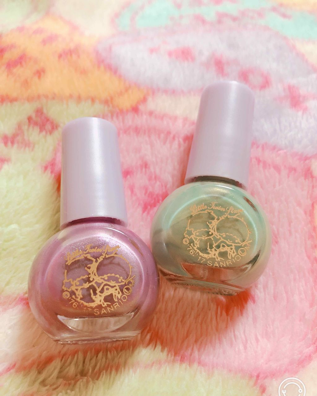 キキララ ネイル/DAISO/マニキュアを使ったクチコミ（1枚目）