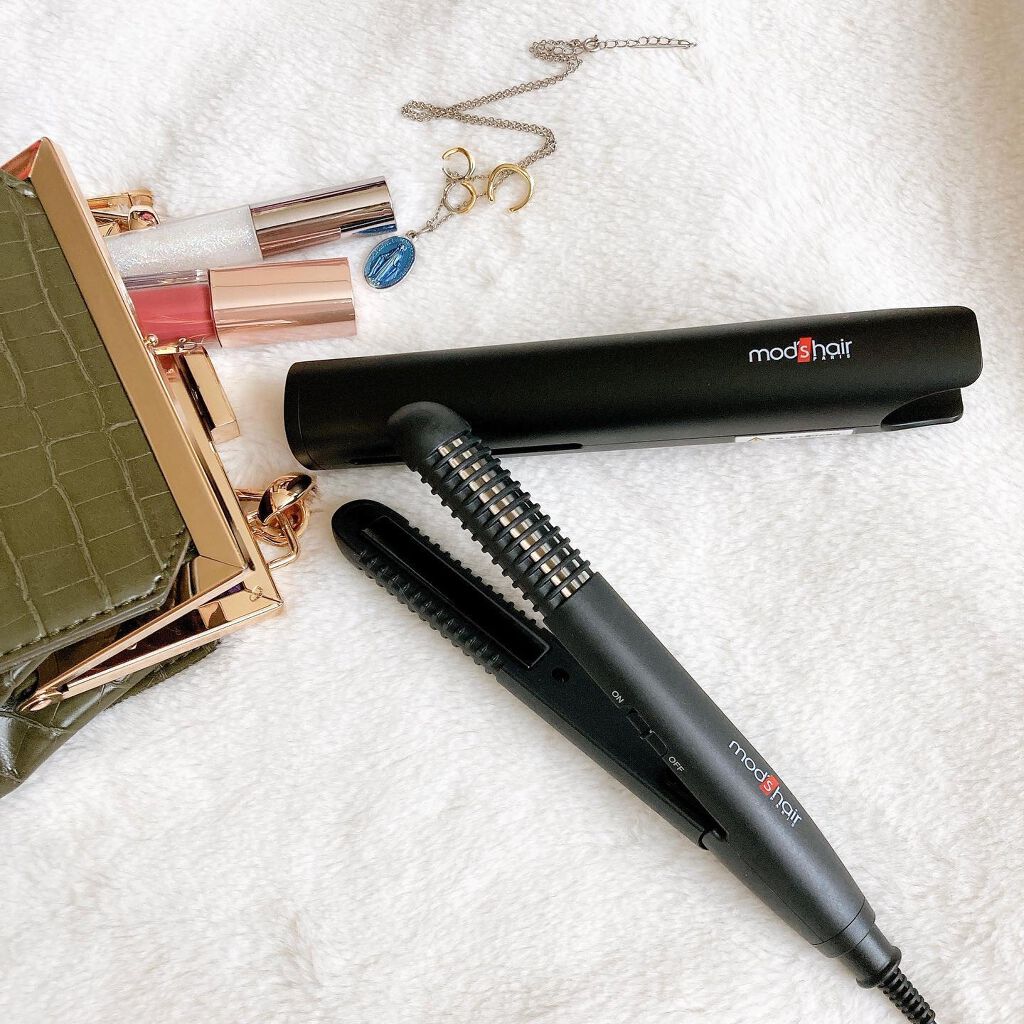 スタイリッシュ モバイルヘアアイロンプラス MHS-1240-K/mod's hair/ストレートアイロンを使ったクチコミ(1枚目)