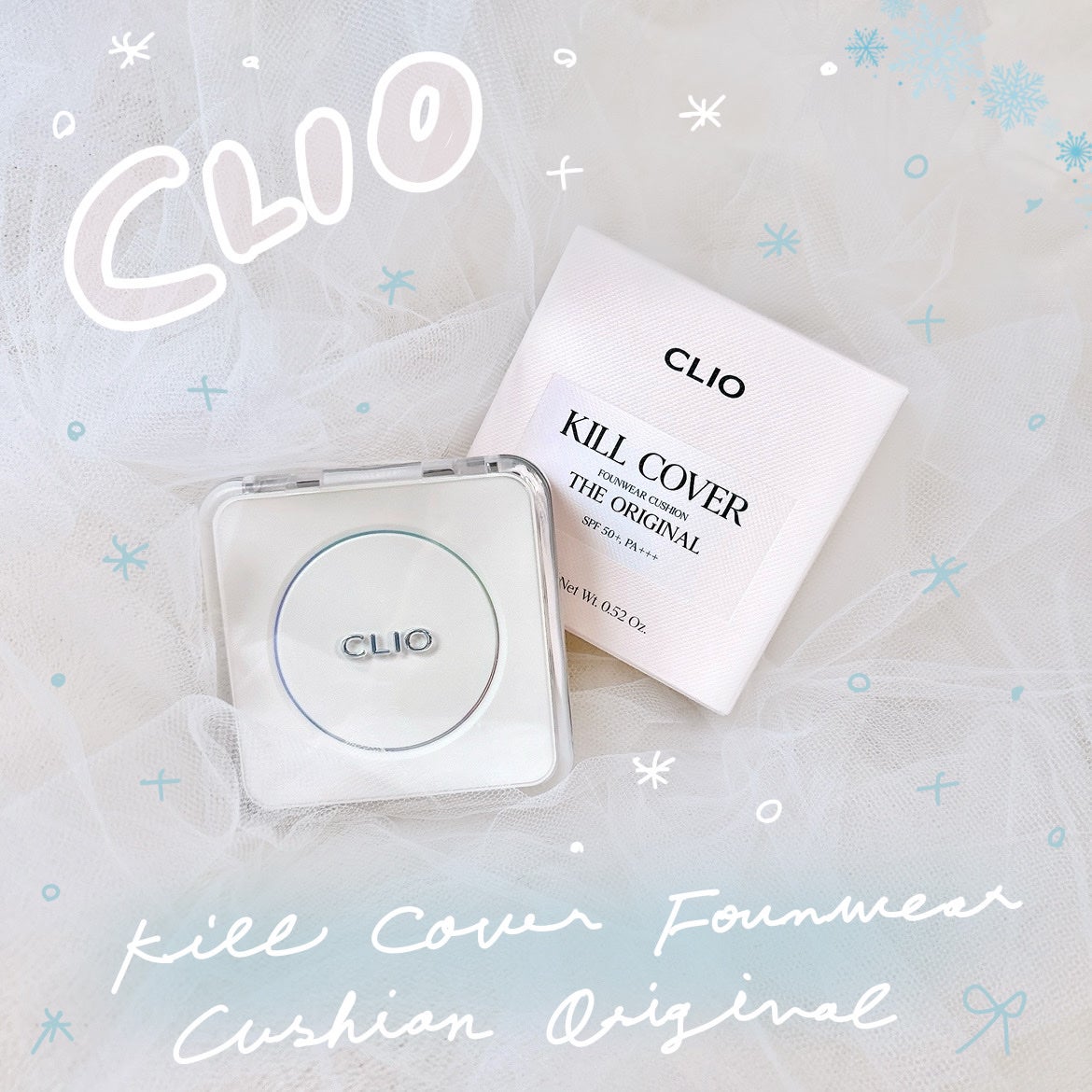 キル カバー ファンウェア クッション ザ オリジナル/CLIO/クッションファンデーションを使ったクチコミ(1枚目)