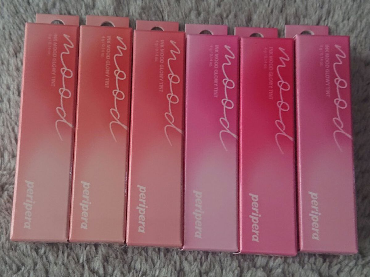 ペリペラ インク ムード グロイ ティント/PERIPERA/リップティントを使ったクチコミ（1枚目）