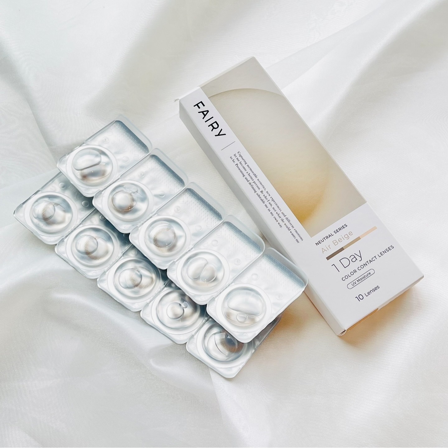 フェアリー ワンデー シマーリングシリーズ/FAIRY/ワンデー（１DAY）カラコンを使ったクチコミ（1枚目）