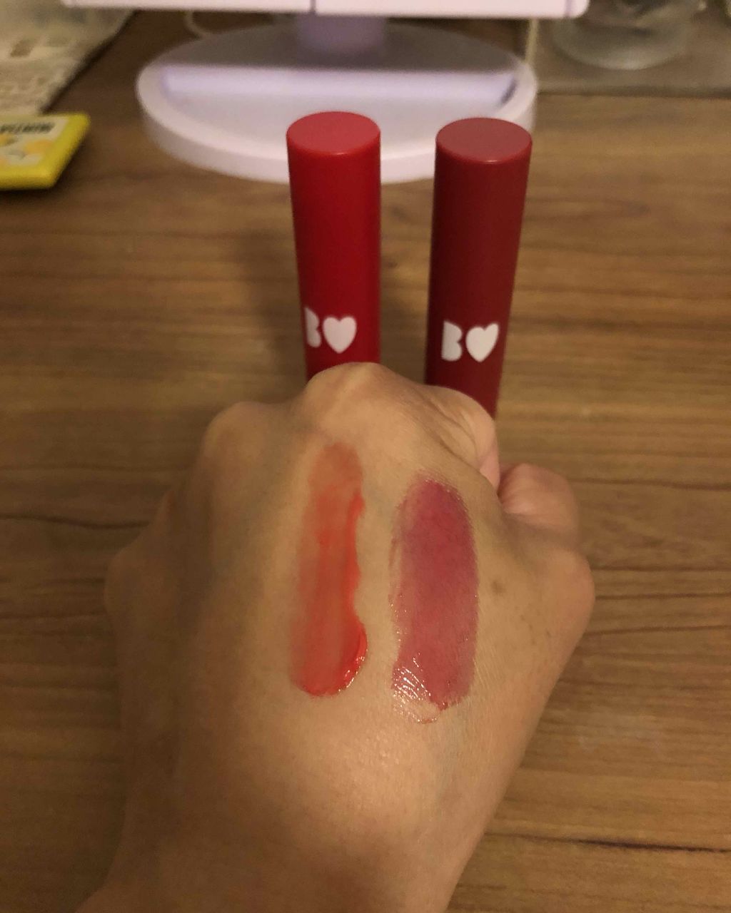 つやぷるリップR/b idol/口紅を使ったクチコミ(2枚目)