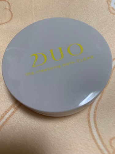 デュオ ザ クレンジングバーム クリア ミニサイズ20g/DUO/クレンジングバームを使ったクチコミ（1枚目）