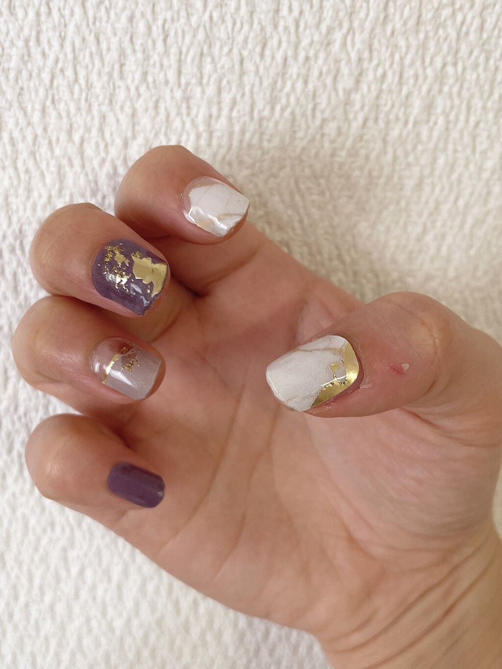 リアルジェルネイルシール/BEAUTY AVENUE/ネイルシールを使ったクチコミ(4枚目)