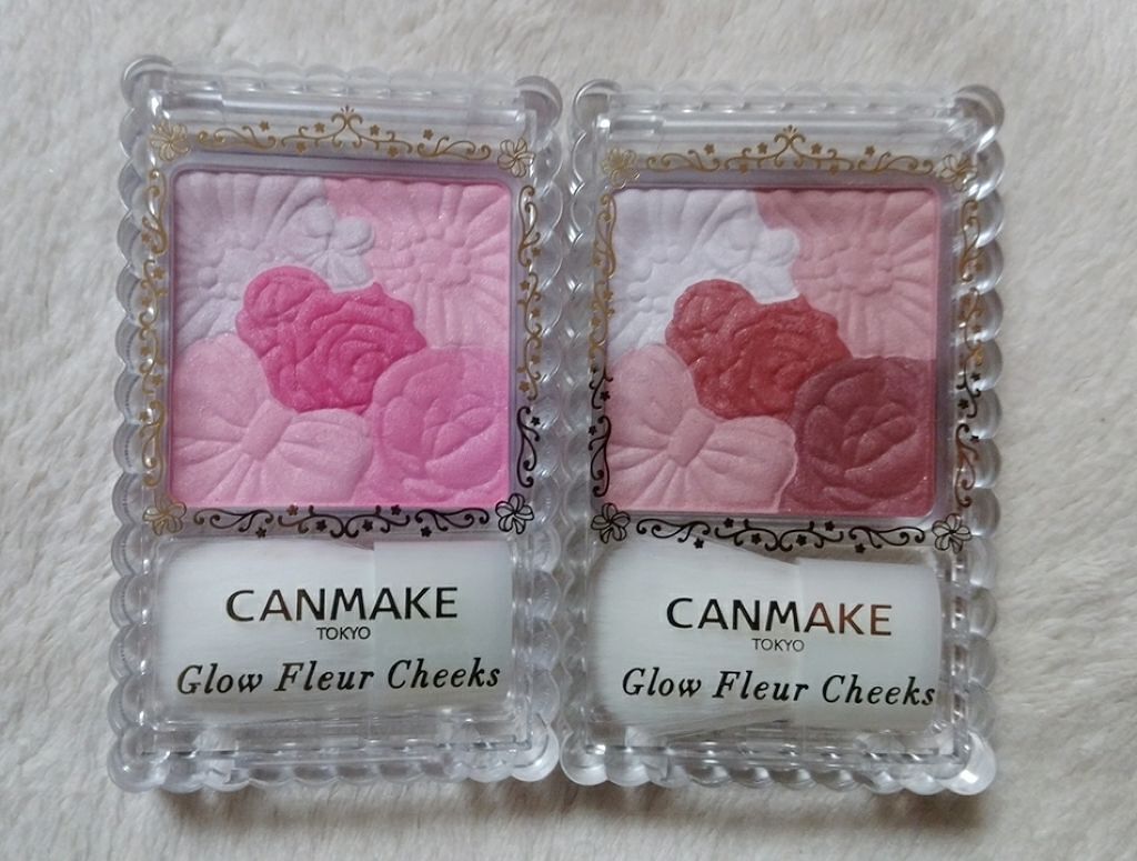 グロウフルールチークス/キャンメイク/パウダーチークを使ったクチコミ(1枚目)