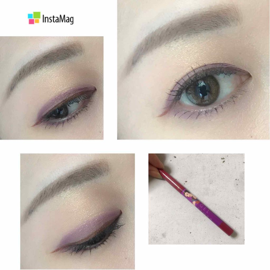 スナイプジェルライナー/インテグレート/ジェルアイライナーを使ったクチコミ（3枚目）