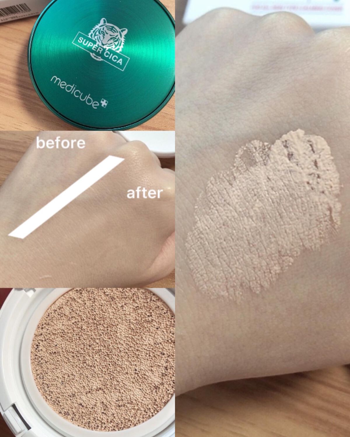 スーパーシカクッション/MEDICUBE/クッションファンデーションを使ったクチコミ（1枚目）