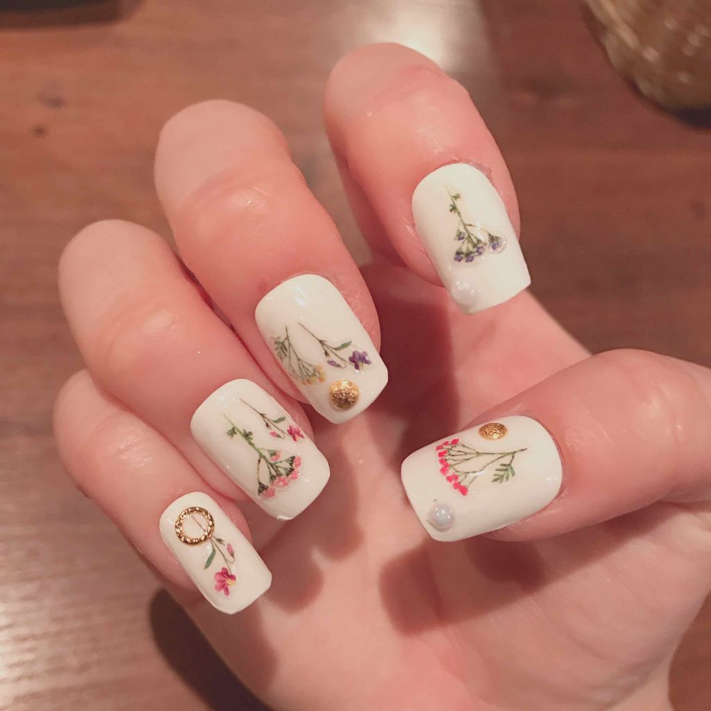 ダイソー エスポルール ネイルポリッシュ/エスポルール/マニキュアを使ったクチコミ（1枚目）