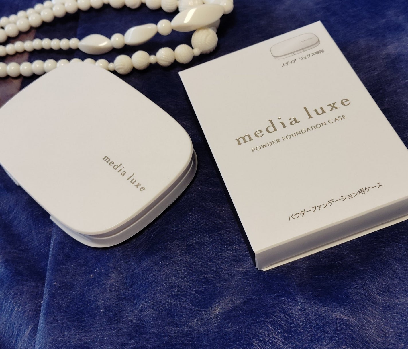 パウダーファンデーション/media luxe/パウダーファンデーションを使ったクチコミ(2枚目)