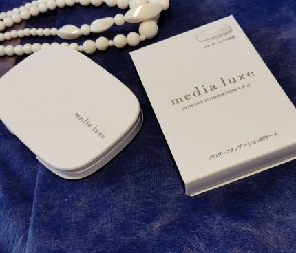 パウダーファンデーション/media luxe/パウダーファンデーションを使ったクチコミ(2枚目)