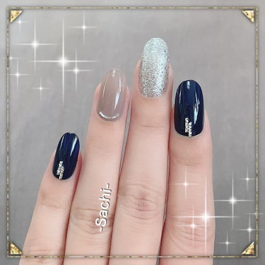 UR GLAM　COLOR NAIL SELECTION SV1＜グリッターカラー＞/U R GLAM/マニキュアを使ったクチコミ（2枚目）