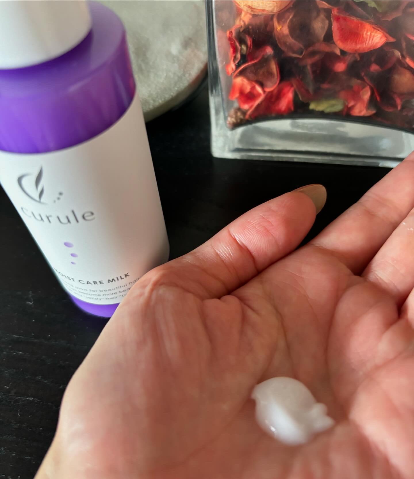 moist care milk/curule/ヘアミルクを使ったクチコミ（2枚目）