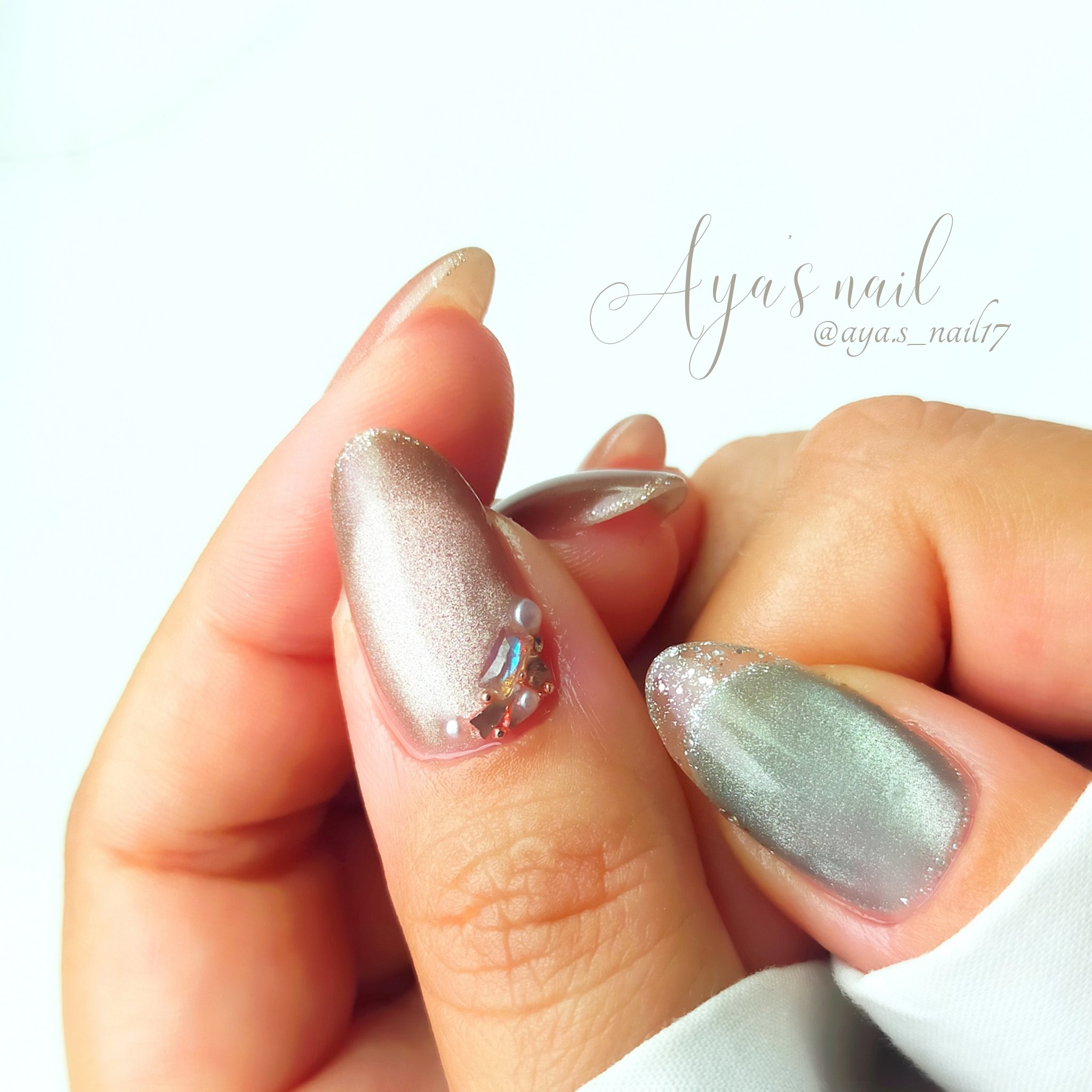 LETRO MAG/SHINYGEL/ジェルネイルを使ったクチコミ（1枚目）