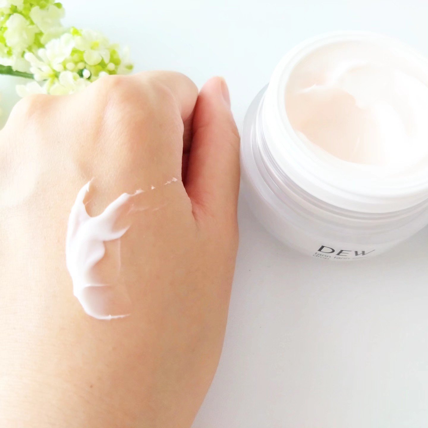 タンタンコンクドロップ/DEW/フェイスクリームを使ったクチコミ（3枚目）