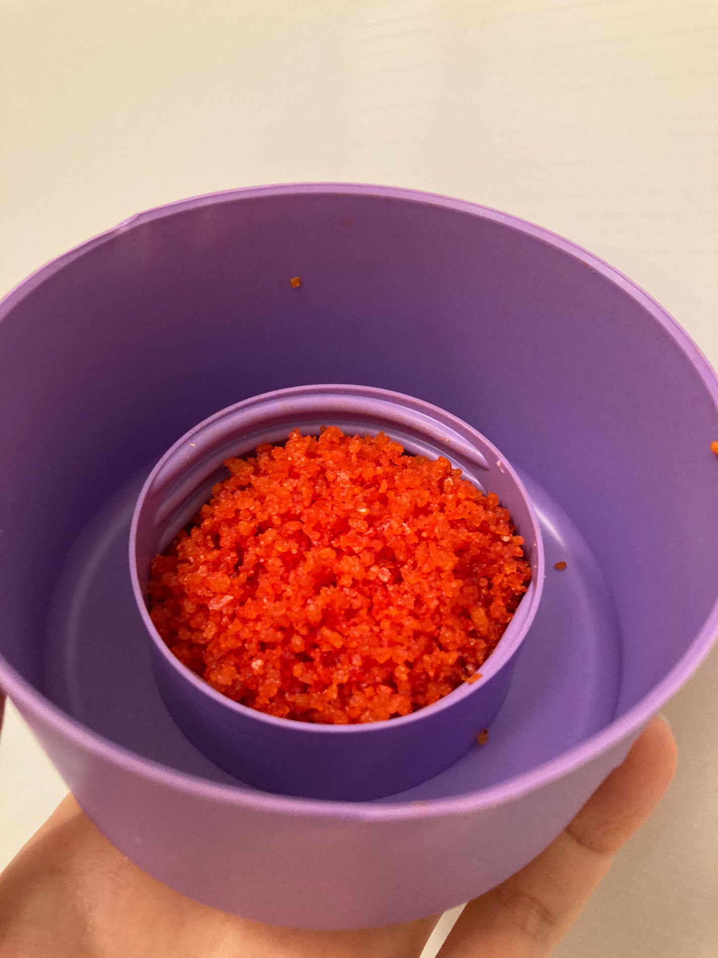 クナイプ バスソルト スミレの香り/クナイプ/無機塩系入浴剤を使ったクチコミ(3枚目)