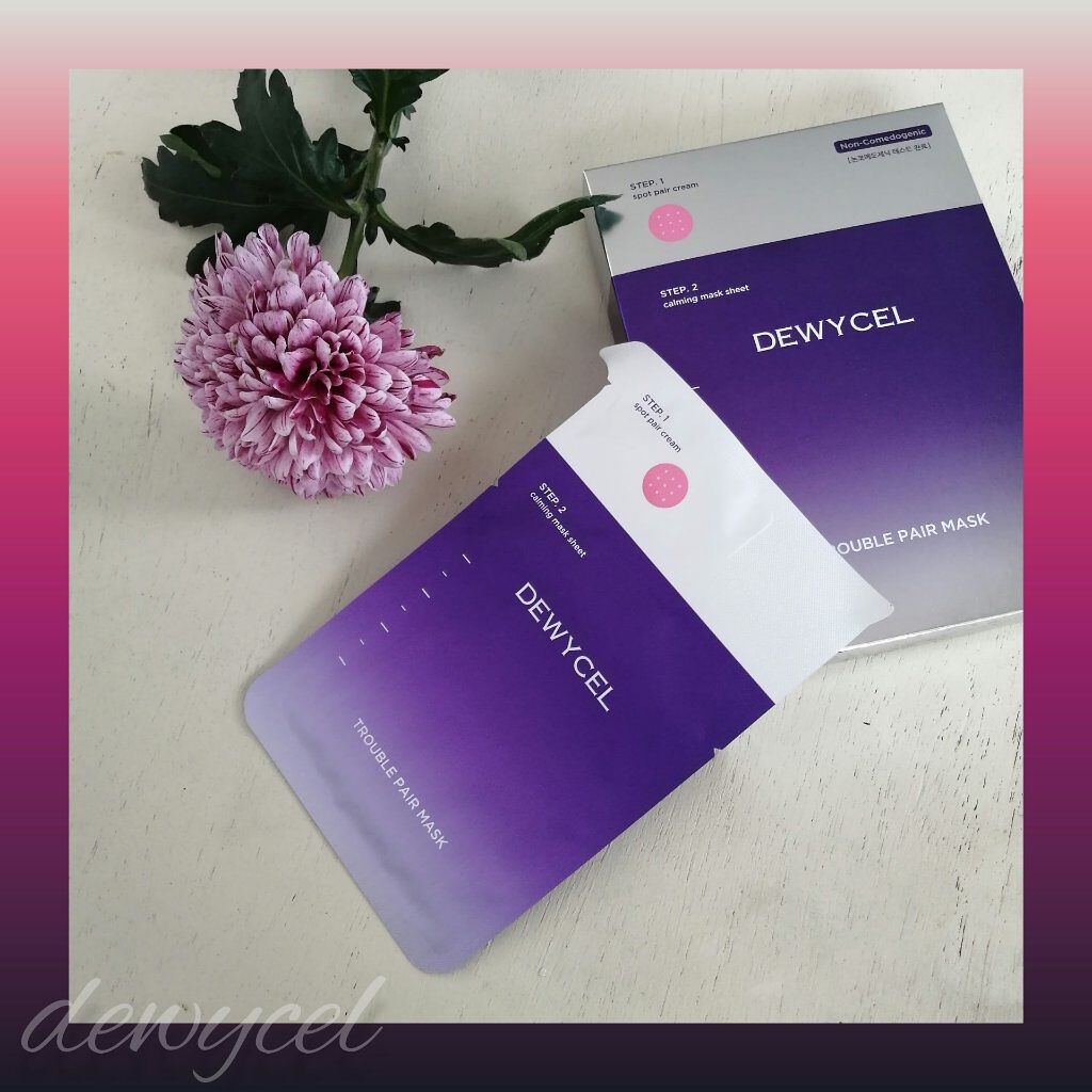 トラブルペアーマスク/DEWYCEL/シートマスク・パックを使ったクチコミ（1枚目）