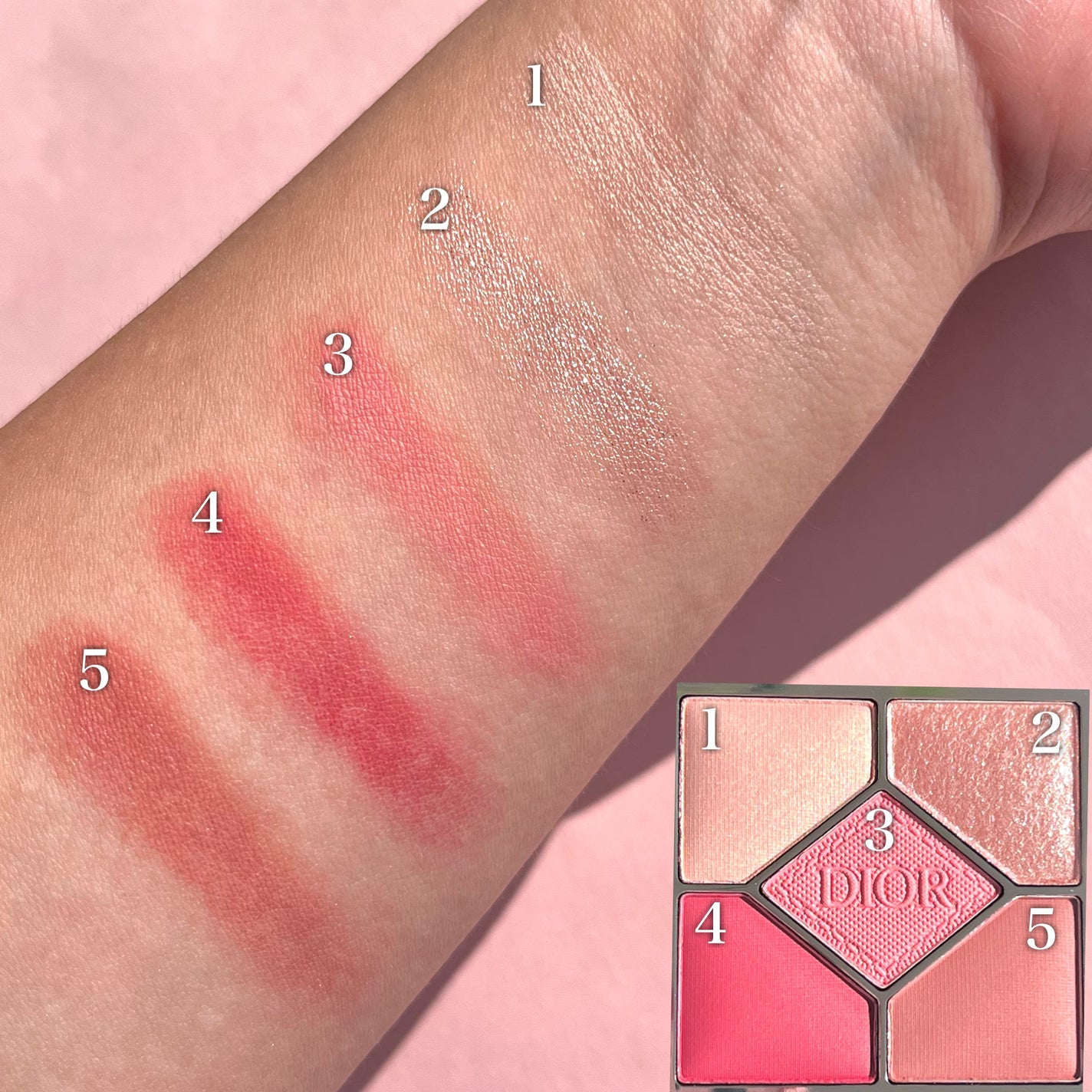 ディオールショウ サンク クルール/Dior/アイシャドウを使ったクチコミ(3枚目)