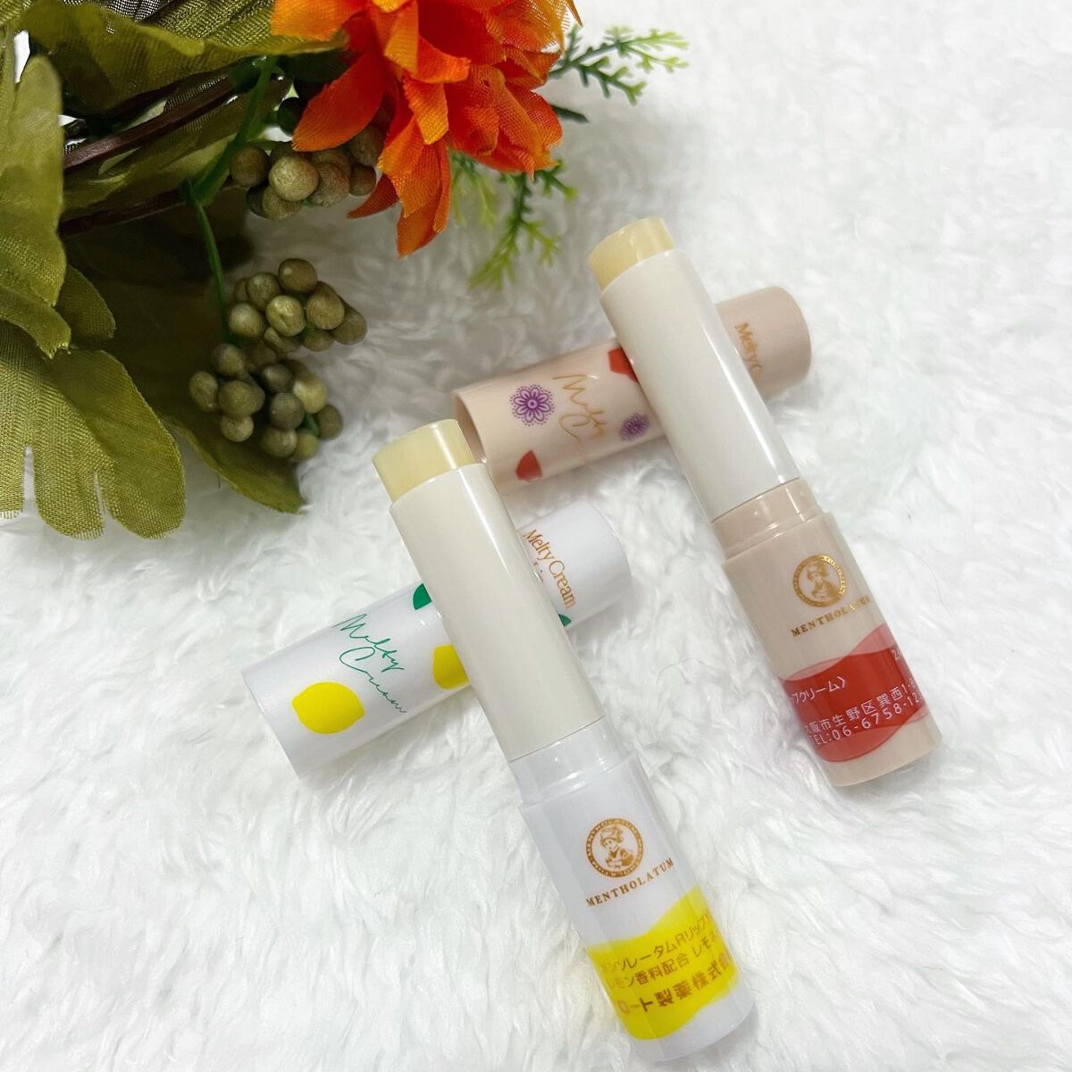 メルティクリームリップ/メンソレータム/リップクリームを使ったクチコミ（3枚目）