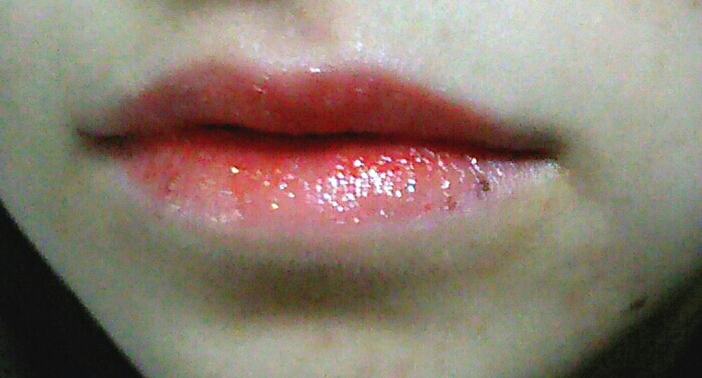 ディアダーリン ウォータージェルティント （アイスティント）/ETUDE/口紅を使ったクチコミ（3枚目）