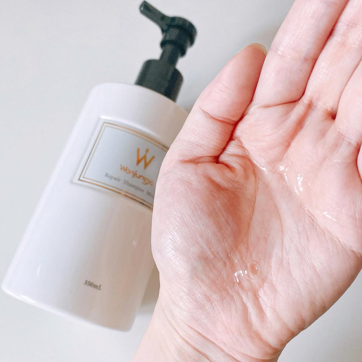 ウォンジョンヨ リペアシャンプー モイスト／リペアトリートメント モイスト/Wonjungyo/市販シャンプーを使ったクチコミ（2枚目）