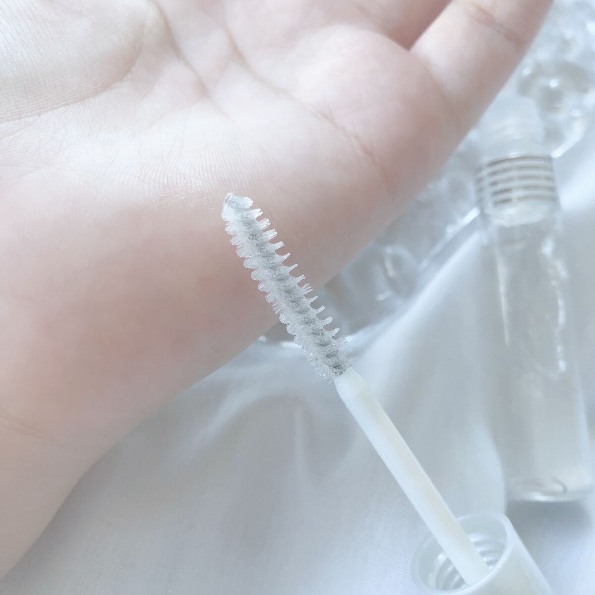 クリア マスカラR/CEZANNE/マスカラ下地を使ったクチコミ（3枚目）