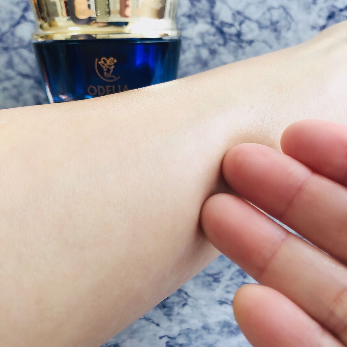 リンクル&ホワイト オールインワンクリーム/ODELIA/オールインワン化粧品を使ったクチコミ(5枚目)
