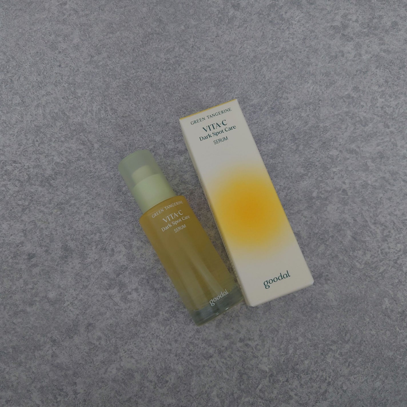 グリーンタンジェリン ビタC ダークスポットケアセラム/goodal/美容液を使ったクチコミ(2枚目)