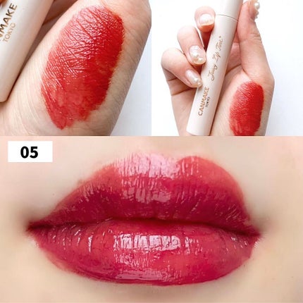 ジューシーリップティント/キャンメイク/口紅を使ったクチコミ(8枚目)