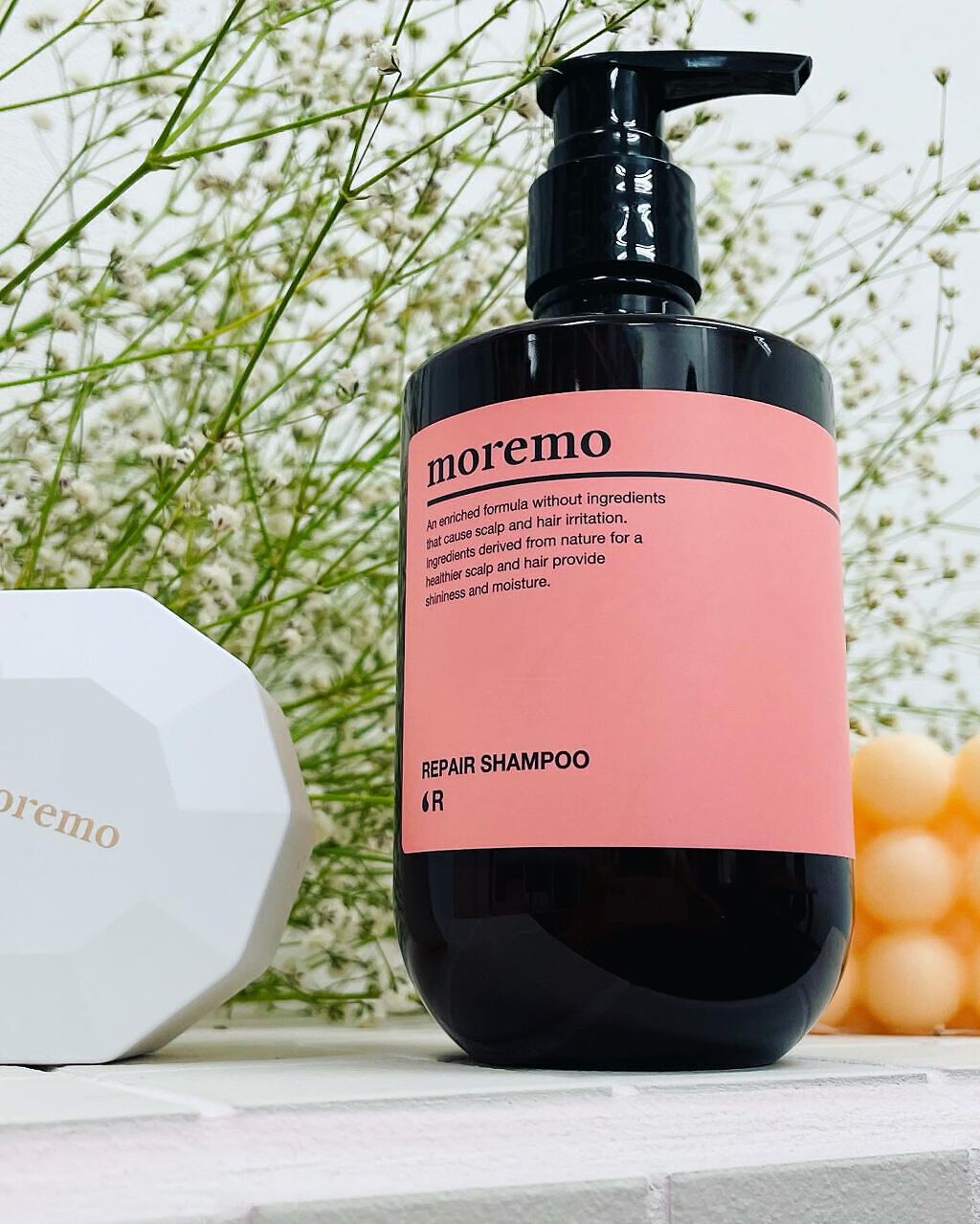リペアシャンプーR/moremo/市販シャンプーを使ったクチコミ(2枚目)