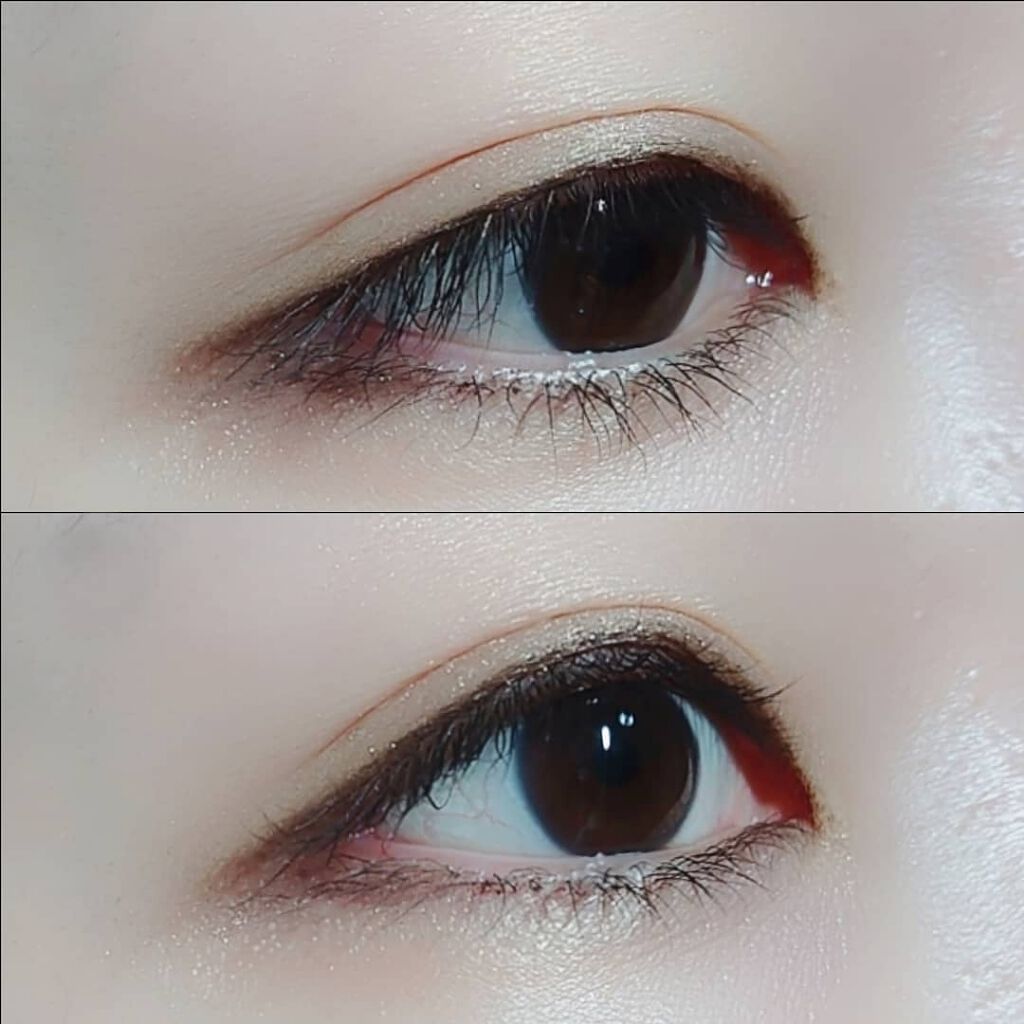 ハイパークリーミーアイライナー/アイプルーフ/ジェルアイライナーを使ったクチコミ(3枚目)