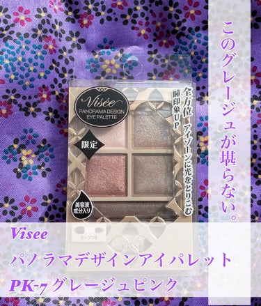 パノラマデザイン アイパレット/Visée/アイシャドウパレットを使ったクチコミ（1枚目）