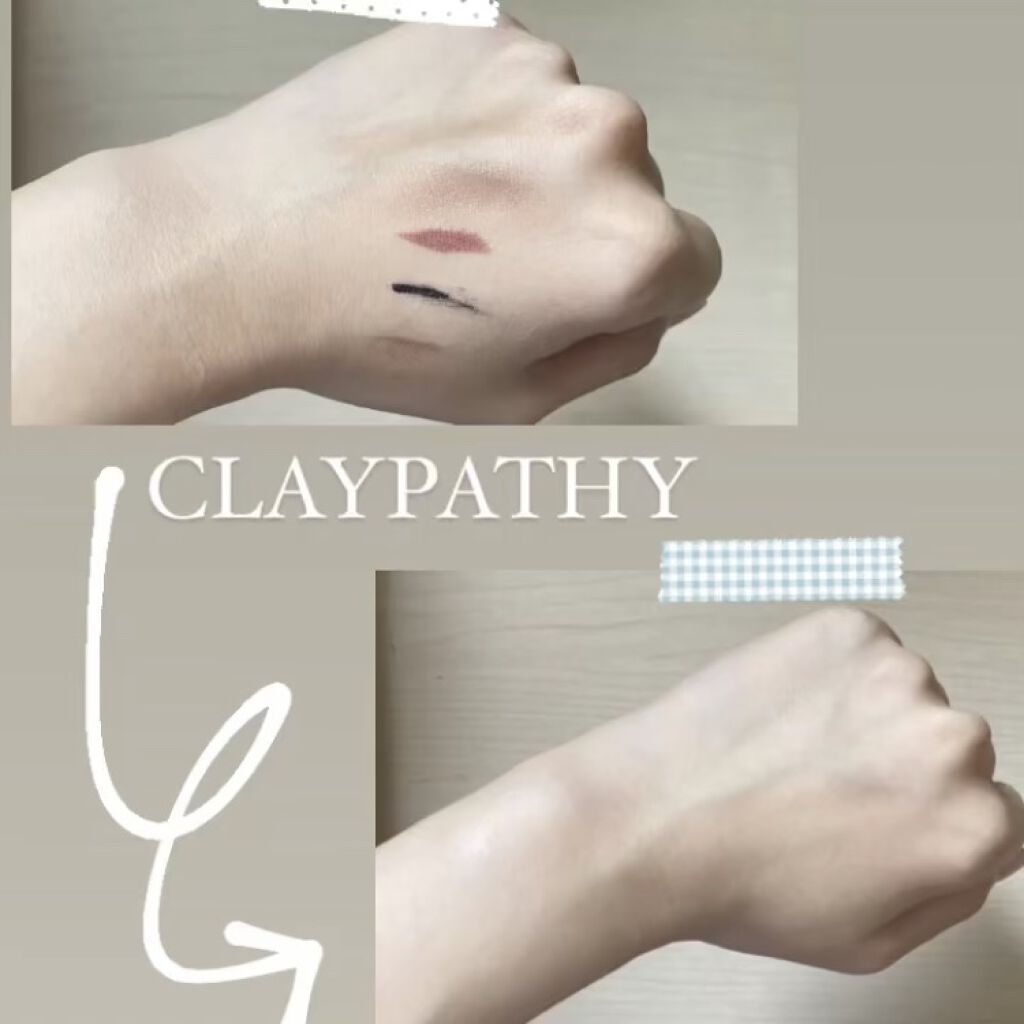 CLAYPATHY ディープ クレンジングジェルのクチコミ「【超最強！メイク落としジェル】

『メイク落としって結局何を使ったら良いかわかんない』と思って.....」（3枚目）
