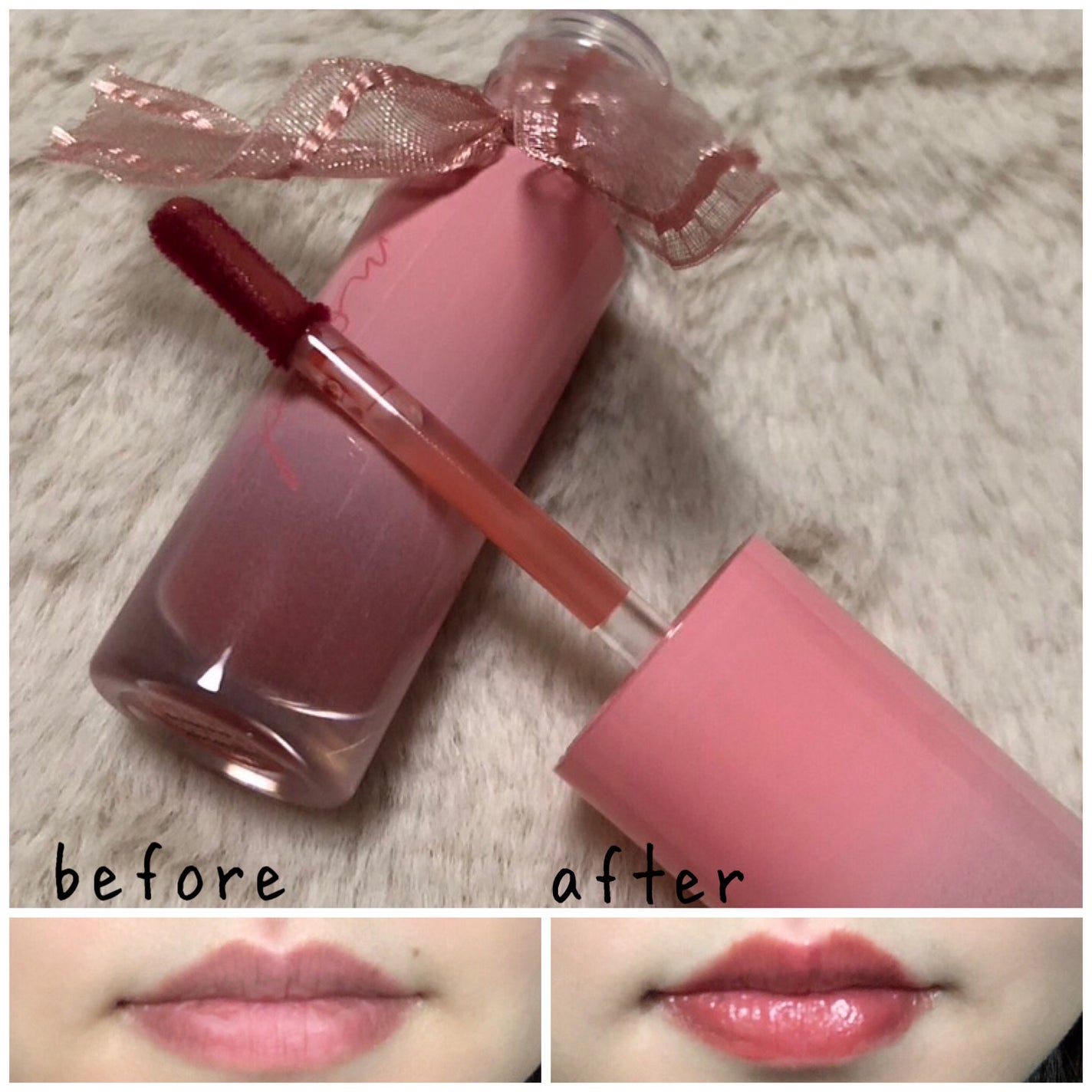 ペリペラ インク ムード グロイ ティント/PERIPERA/リップティントを使ったクチコミ(3枚目)