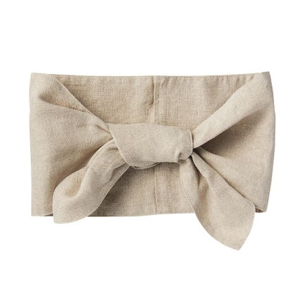 無印良品 フレンチリネン ポケット付きスカーフ