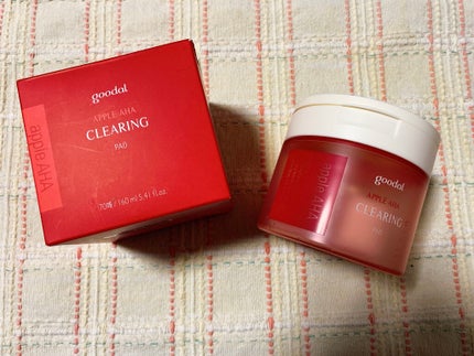 アップル AHA クリアリング パッド/goodal/トナーパッドを使ったクチコミ(1枚目)