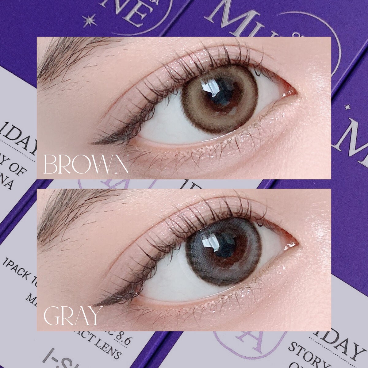 oriana MUNE(オリアナ ミューン)/蜜のレンズ/カラーコンタクトレンズを使ったクチコミ(4枚目)