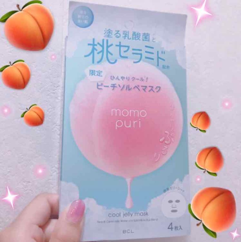 潤いぷるジュレマスク/ももぷり/シートマスク・パックを使ったクチコミ(1枚目)