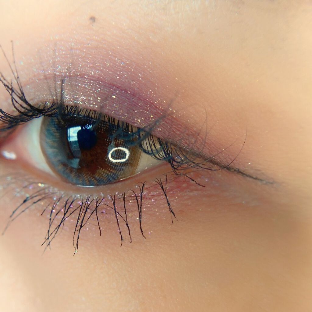 Hexze PRO流れ星釉薬12色アイシャドウ/HEXZE(ヘックスゼ)/アイシャドウパレットを使ったクチコミ(10枚目)