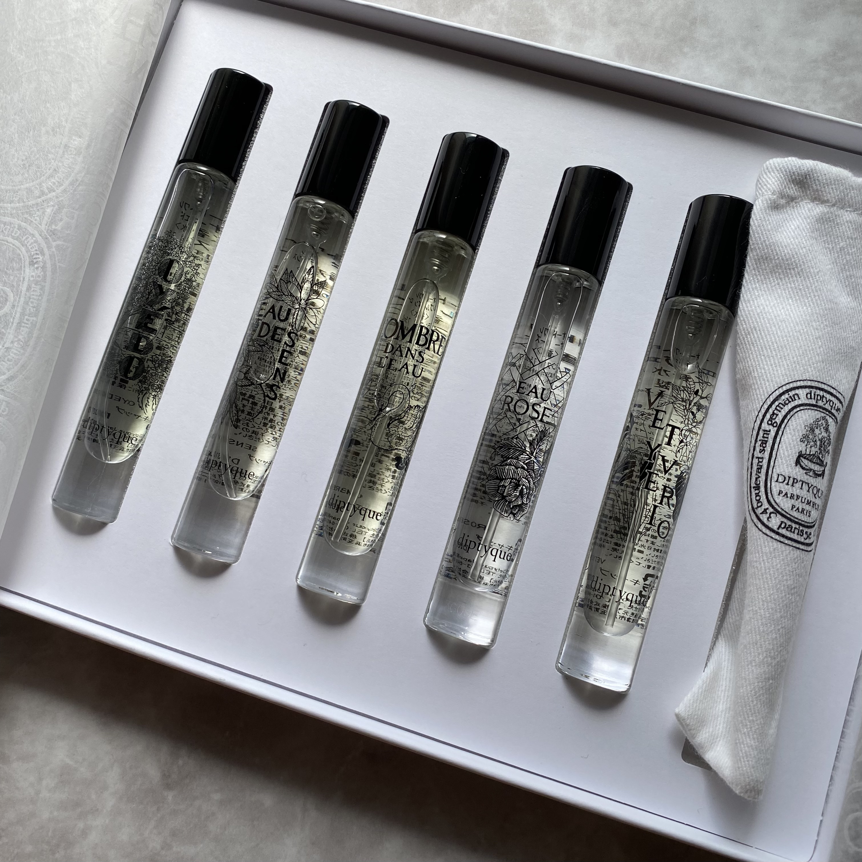 試してみた】選べるオードトワレ 7.5ML 5本セット diptyqueのリアルな