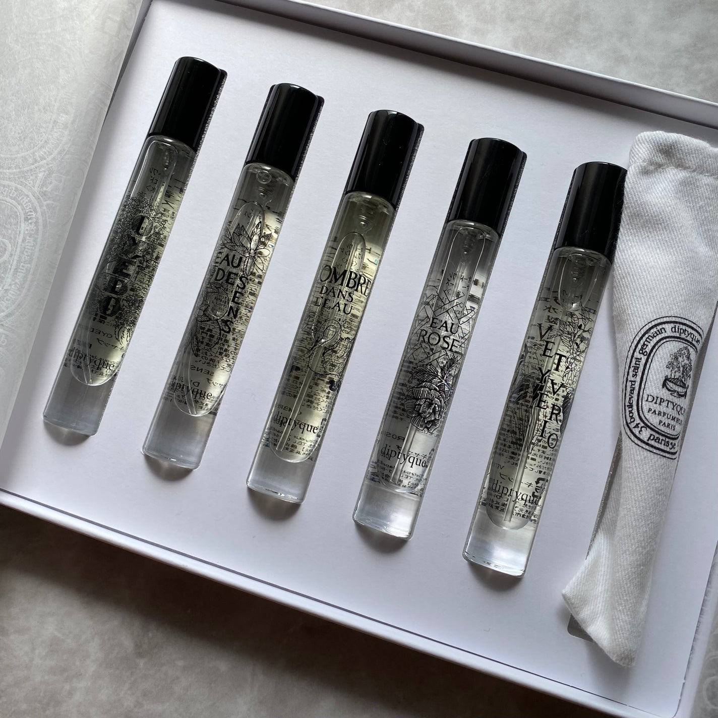選べるオードトワレ 7.5ML 5本セット/diptyque/その他キットセットを使ったクチコミ(1枚目)