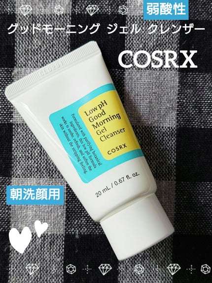 弱酸性グッドモーニングジェルクレンザー/COSRX/洗顔フォームを使ったクチコミ(1枚目)
