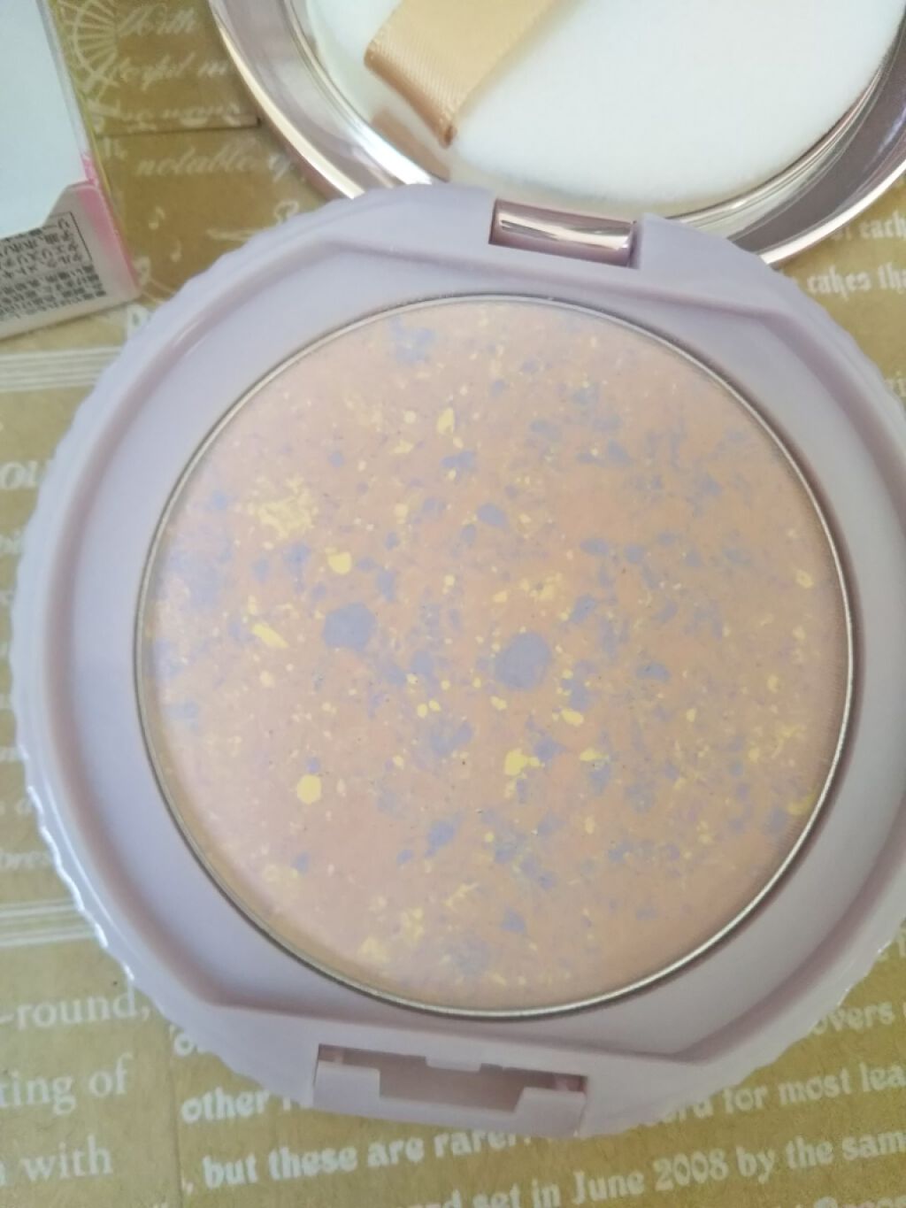 トランスペアレントフィニッシュパウダー/キャンメイク/プレストパウダーを使ったクチコミ(3枚目)