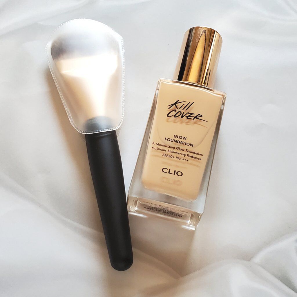 キルカバー グロウ ファンデーション 3.5 vanilla/CLIO/リキッドファンデーションを使ったクチコミ（2枚目）