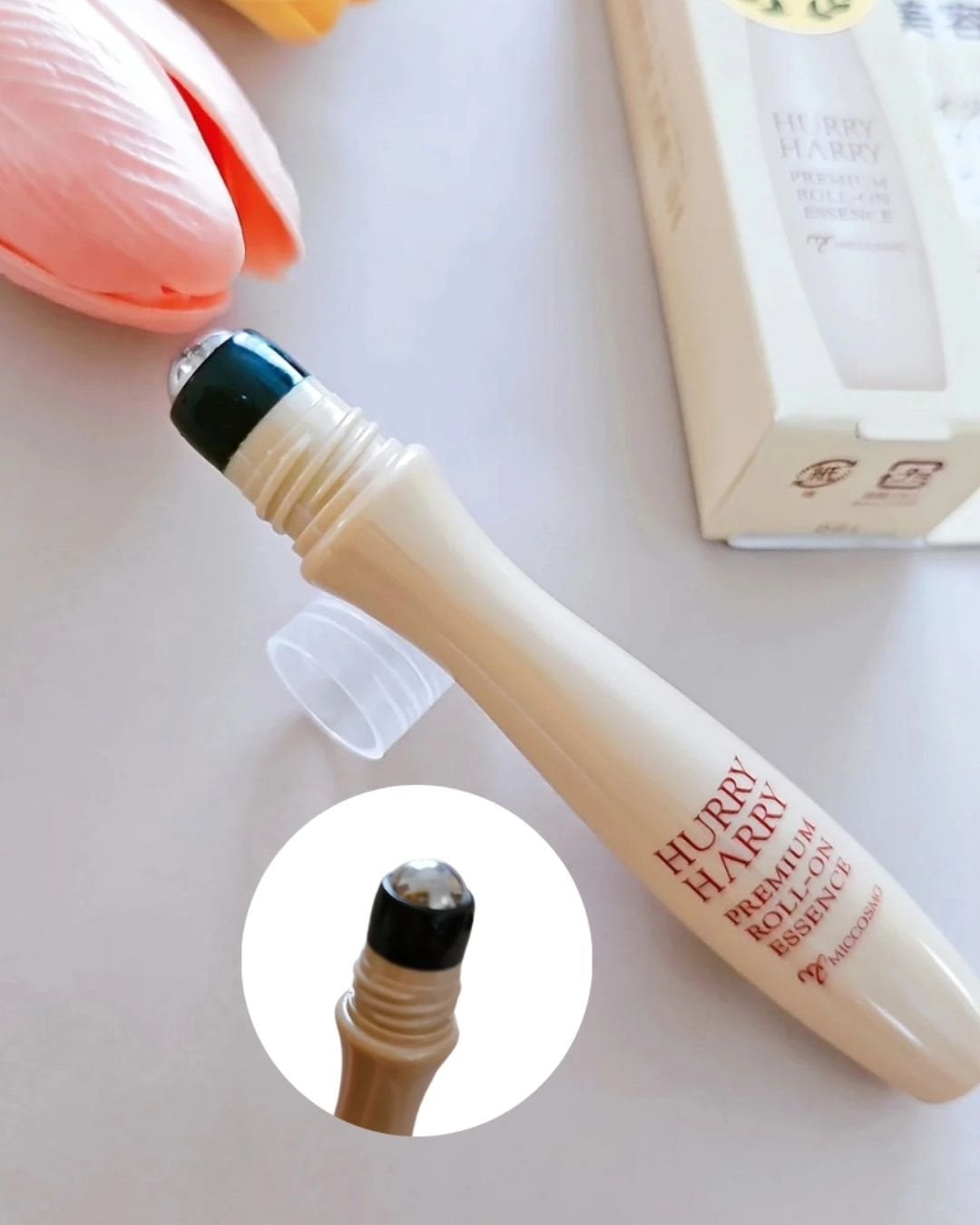 大人のロールオンエッセンス/ハリーハリー/アイケア・アイクリームを使ったクチコミ(5枚目)