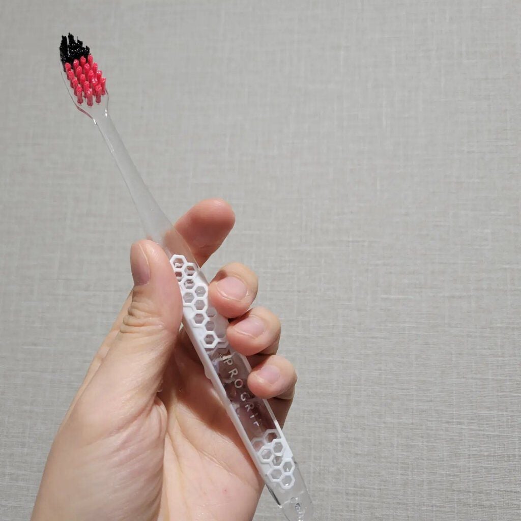 プログリップハブラシ typeⅠ/エビス/歯ブラシを使ったクチコミ(6枚目)