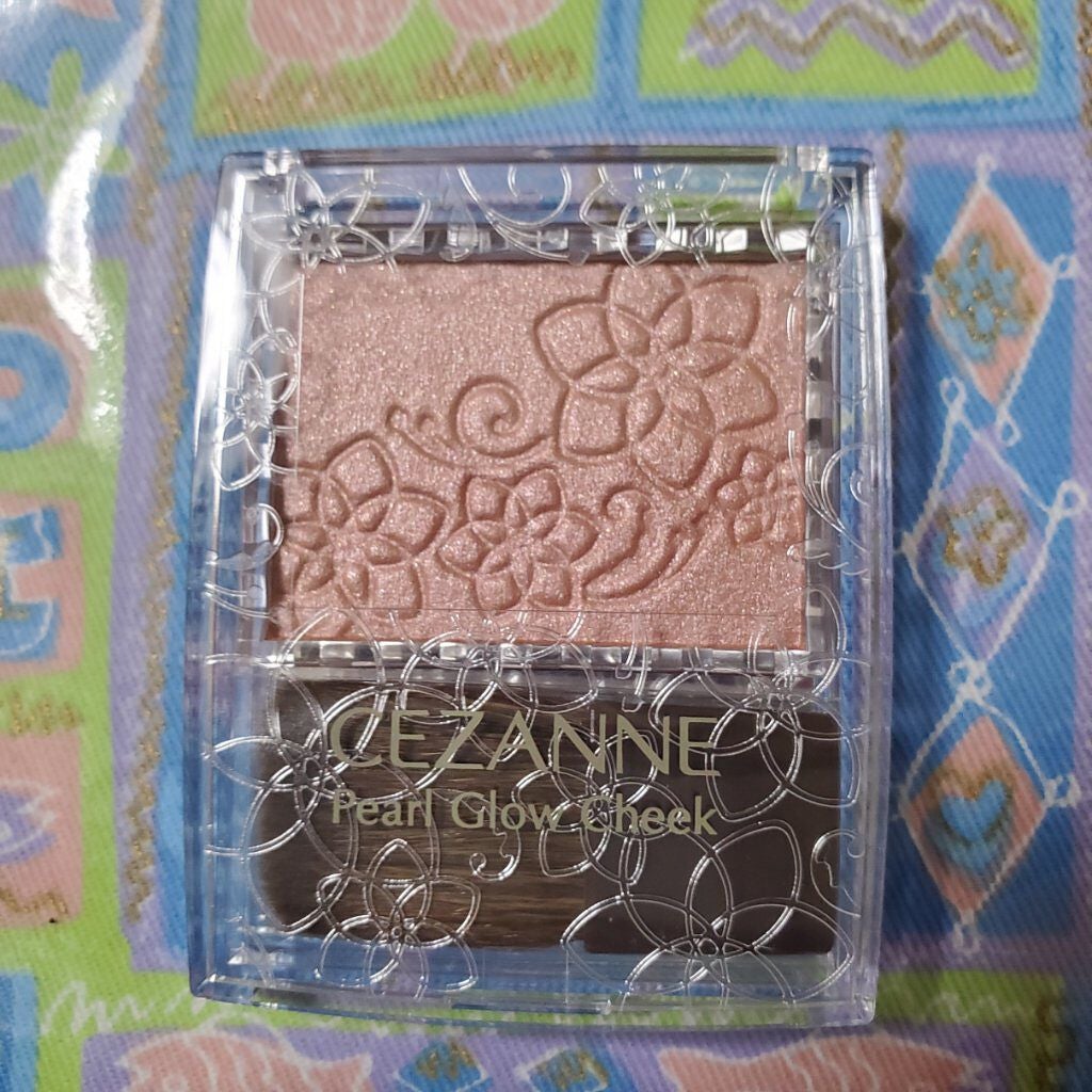 パールグロウチーク/CEZANNE/パウダーチークを使ったクチコミ(1枚目)